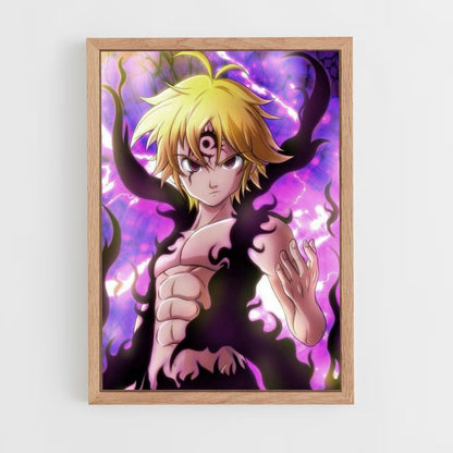 Poster Meliodas Démon