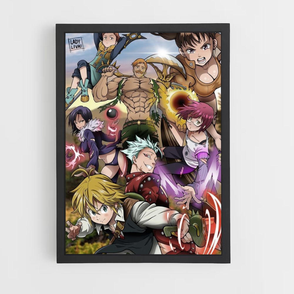 Poster Seven Deadly Sins