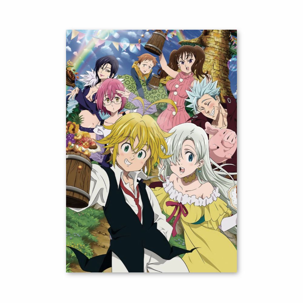 Affiche Seven Deadly Sins Groupe