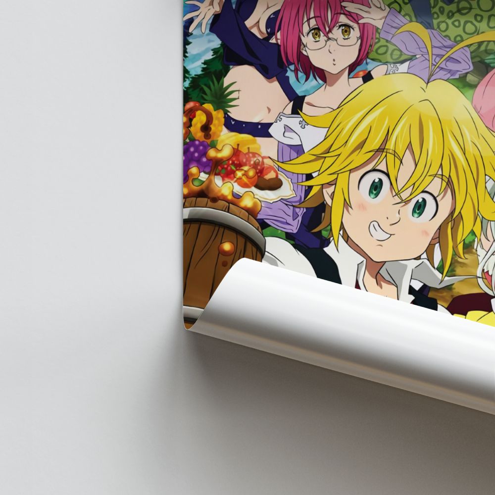 Affiche Seven Deadly Sins Groupe