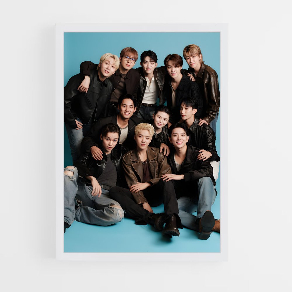 seventeen-1 cadre Blanc