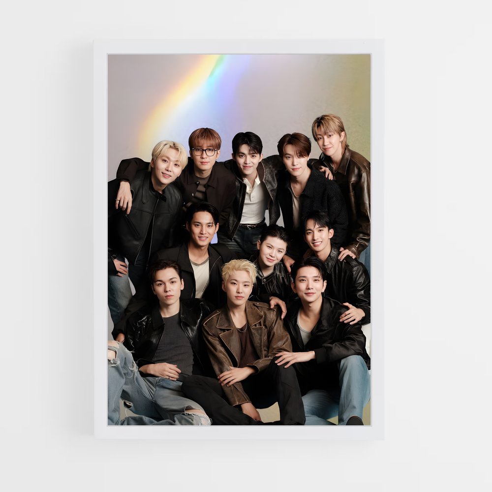 seventeen-24 cadre Blanc