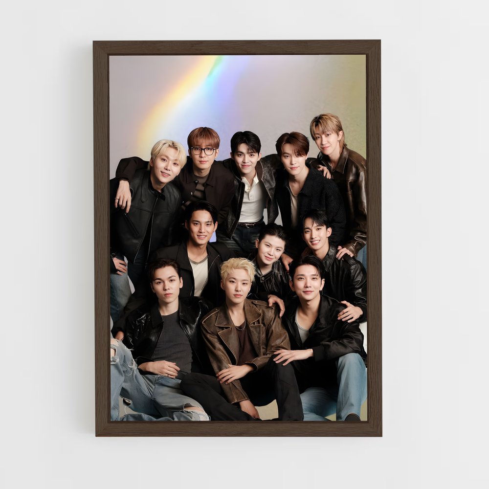 seventeen-24 cadre Bois foncé