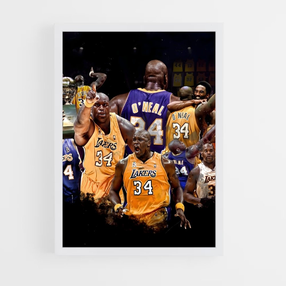 shaquille-oneal-11 cadre Blanc