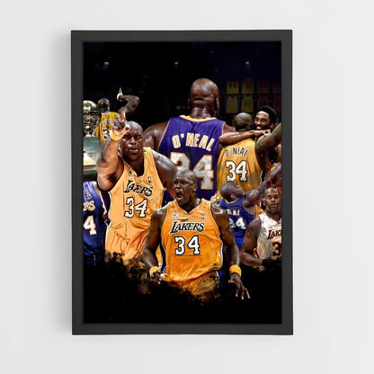 shaquille-oneal-11 cadre Noir