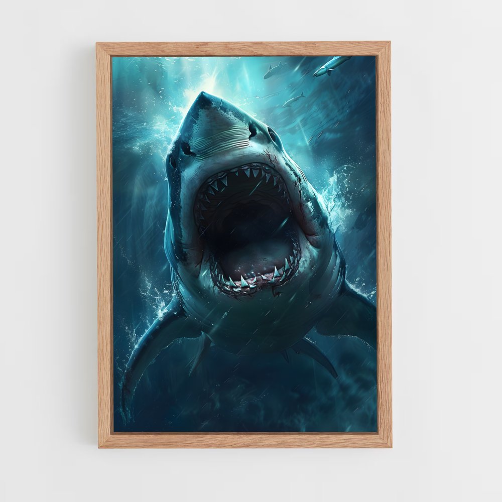shark-13 cadre Bois clair