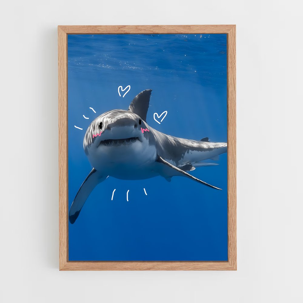 shark-14 cadre Bois clair
