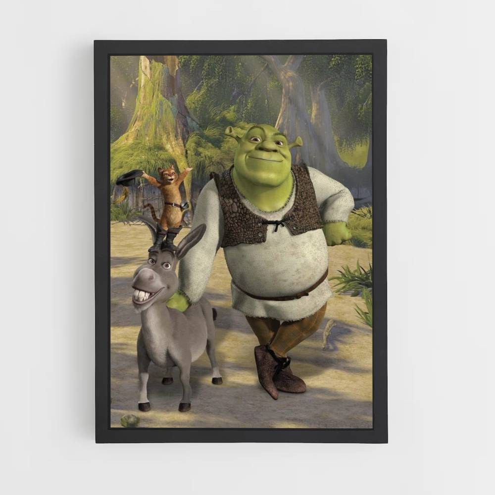 Poster Shrek Âne