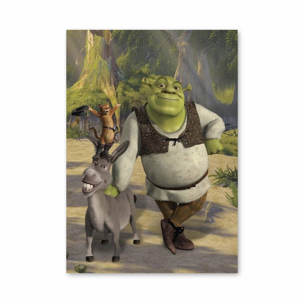 Poster Shrek Âne