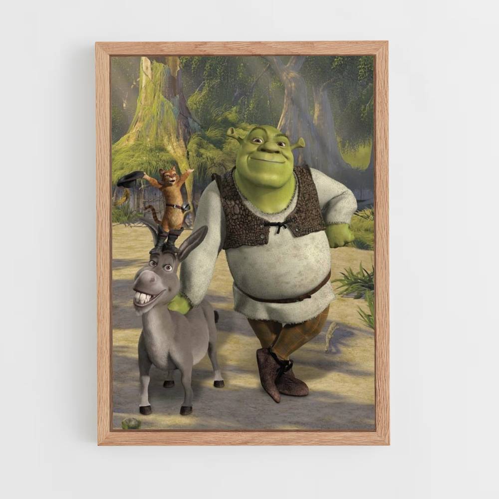 Poster Shrek Âne