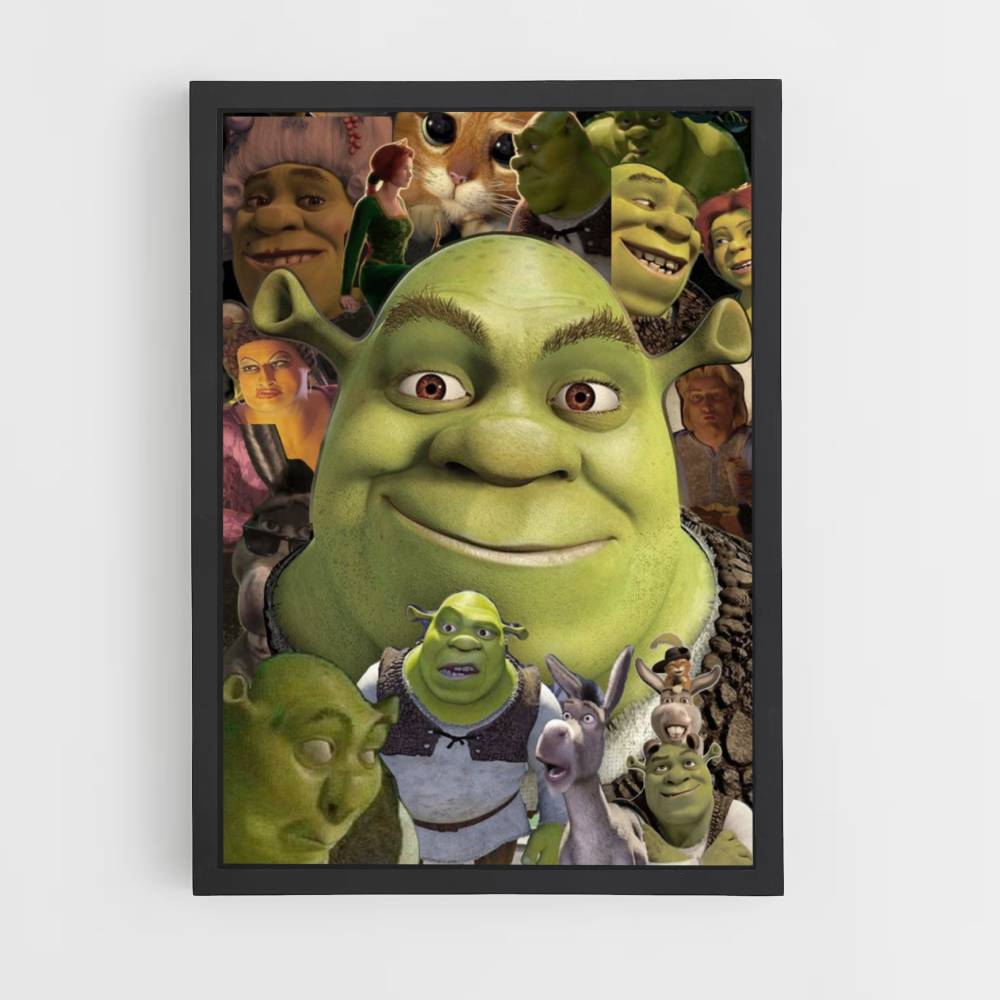 Poster Shrek Collage