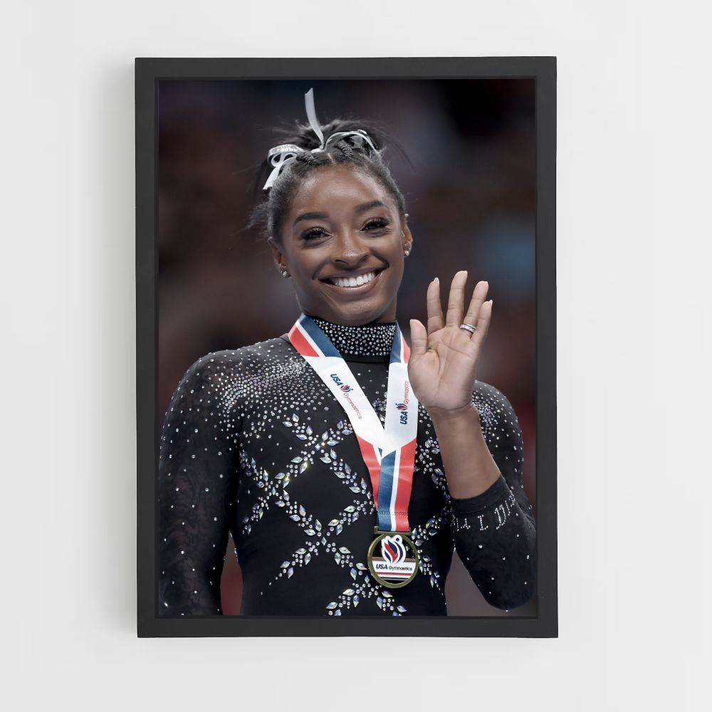 Poster Simone Biles Salut