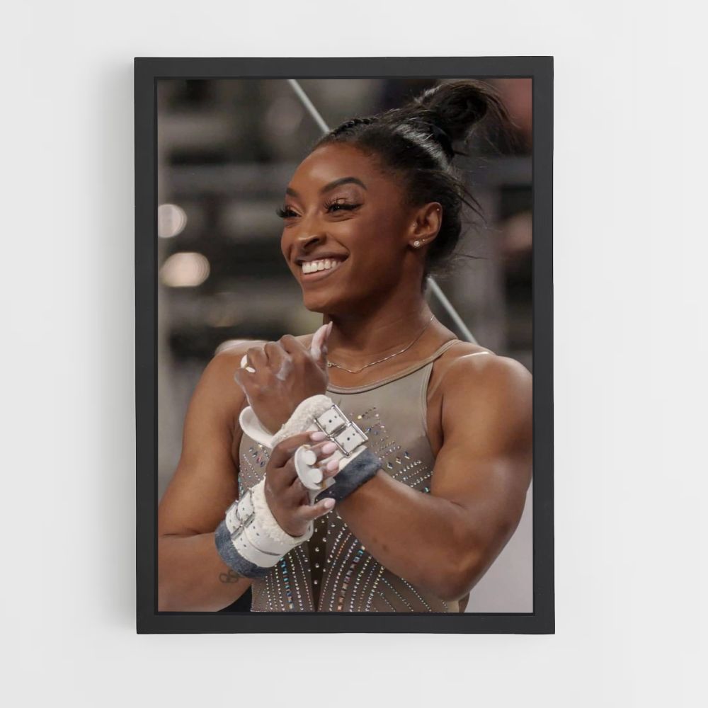 Poster Simone Biles Gymnastique