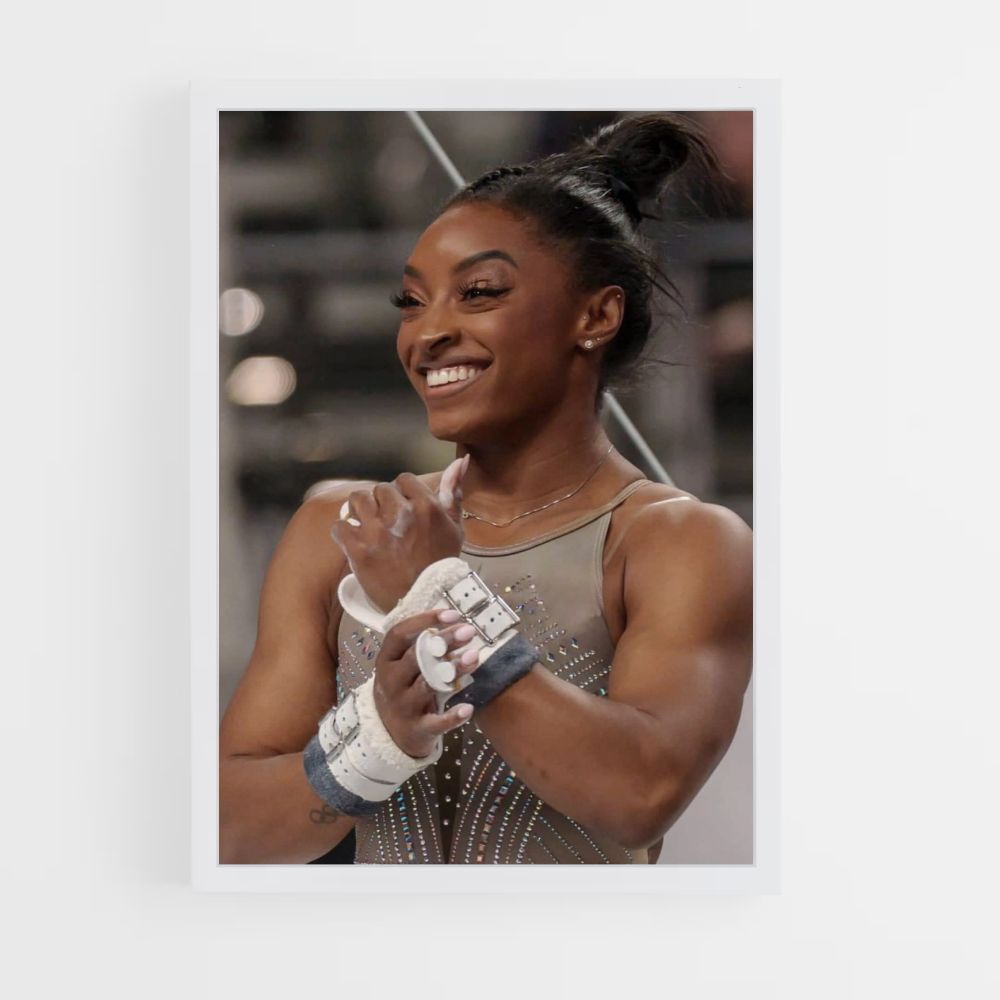 Poster Simone Biles Gymnastique