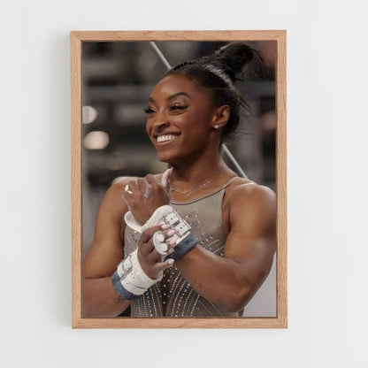 Poster Simone Biles Gymnastique