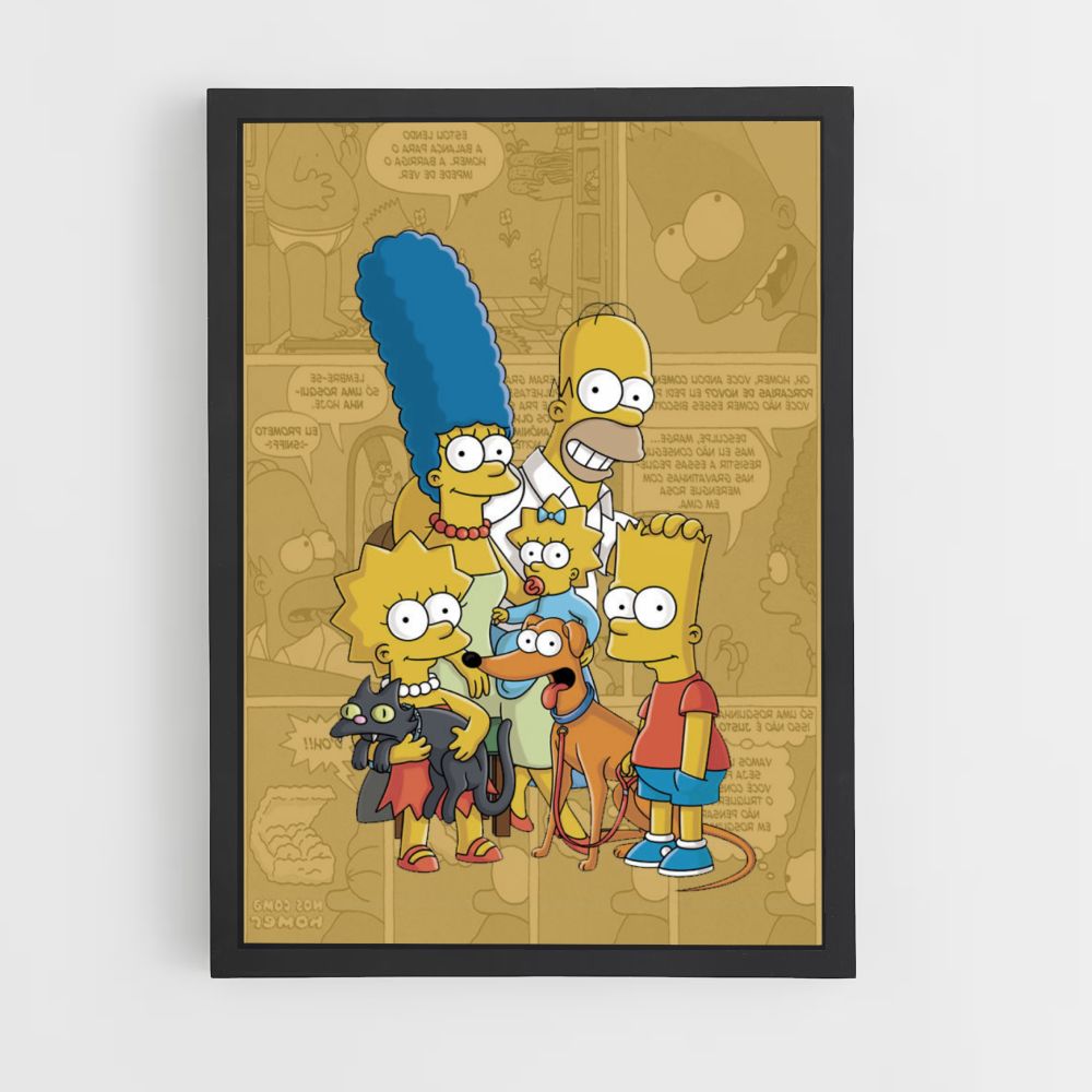 Poster Simpsons BD