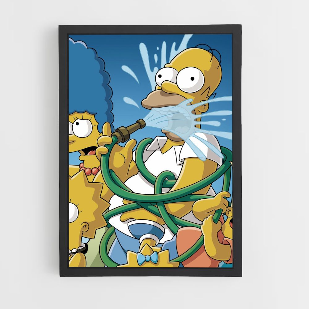 Poster Homer Punaise