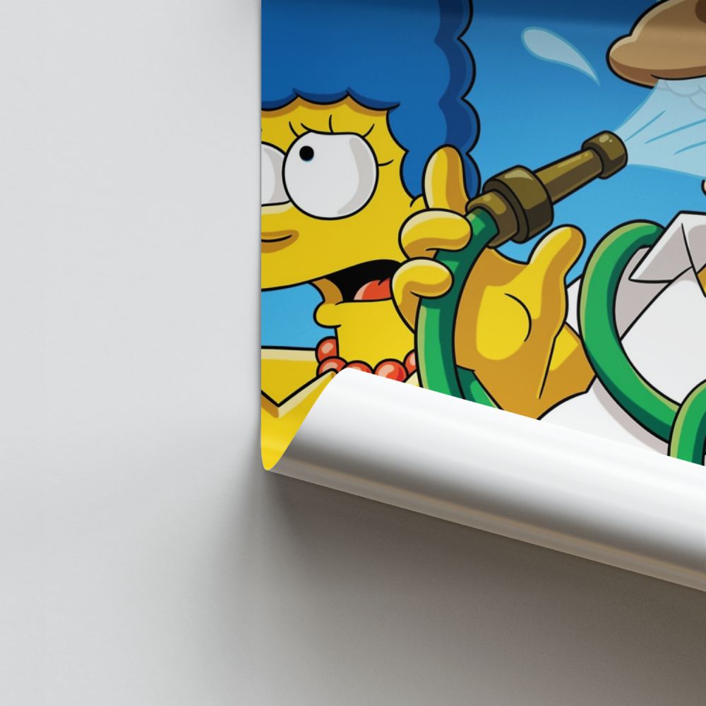 Poster Homer Punaise