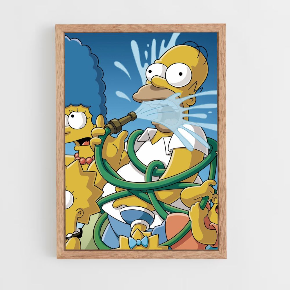 Poster Homer Punaise