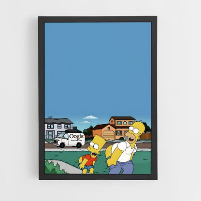 simpsons-15 cadre Noir