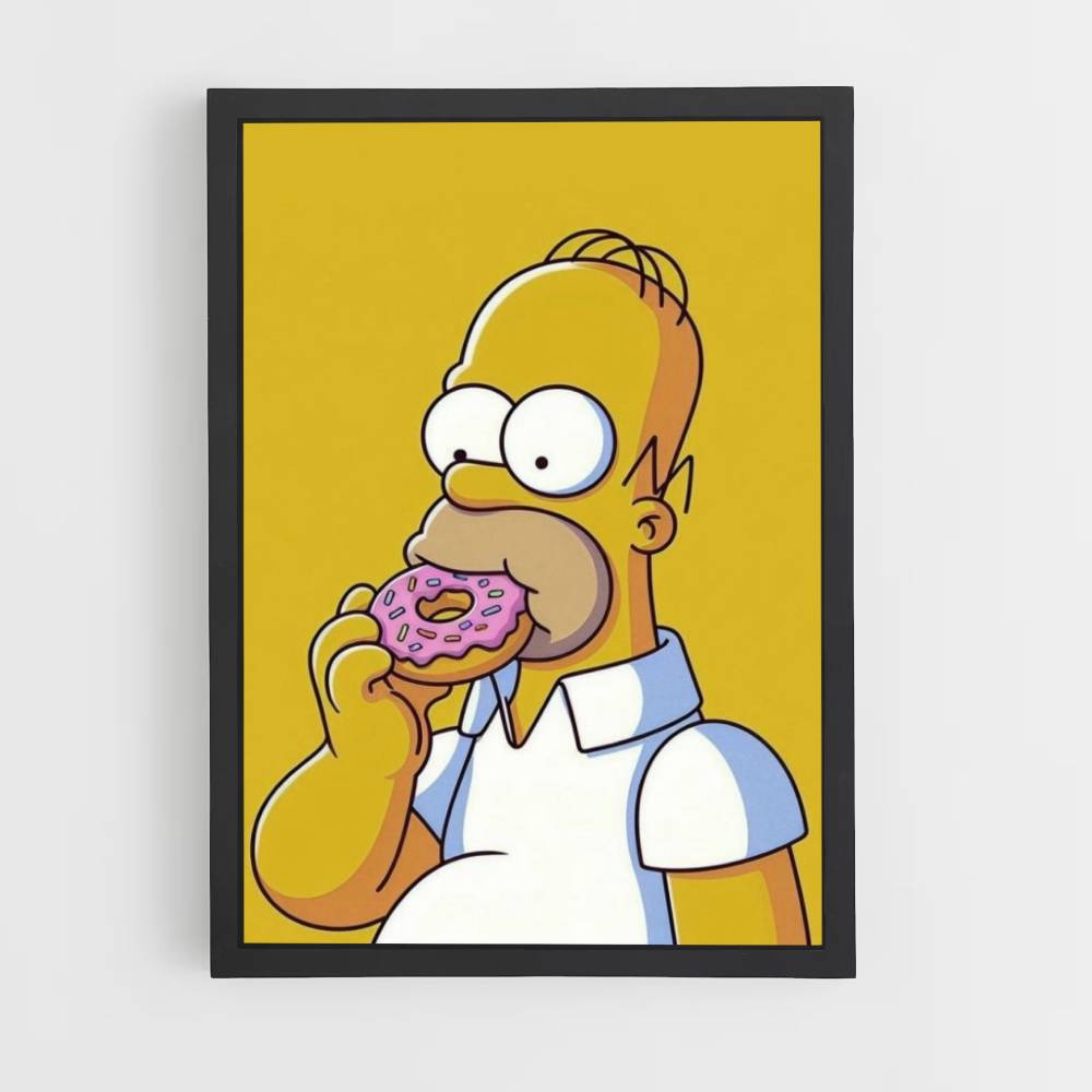 Poster Homer Donut