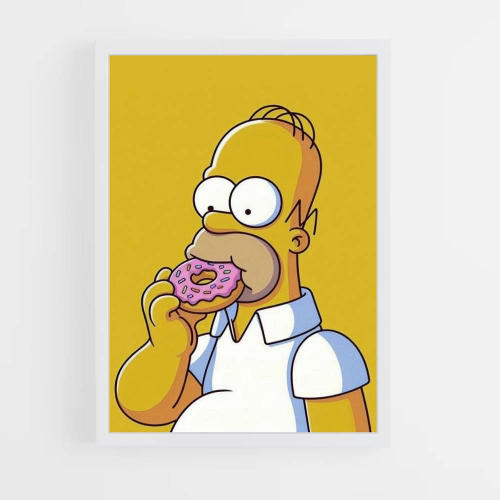 Poster Homer Donut