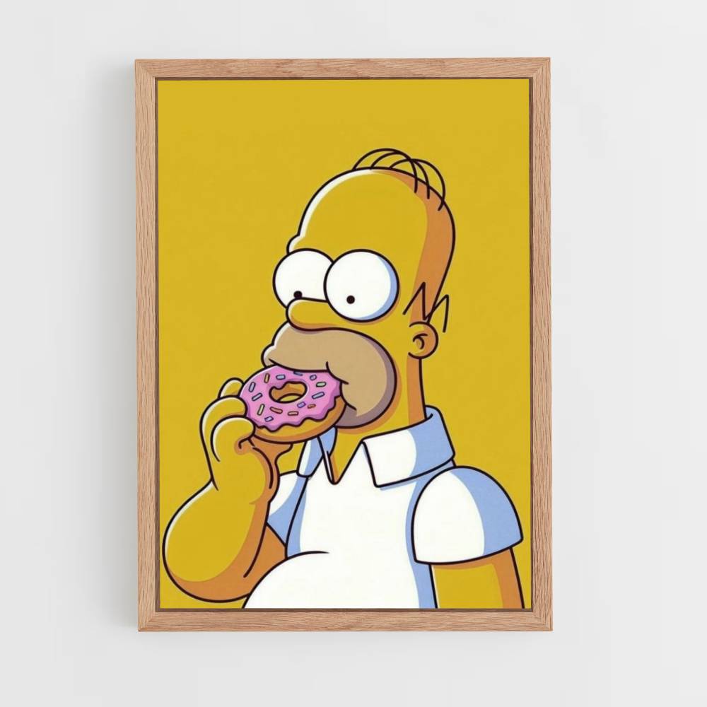 Poster Homer Donut