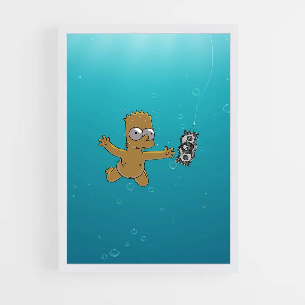 Poster Bart Nirvana