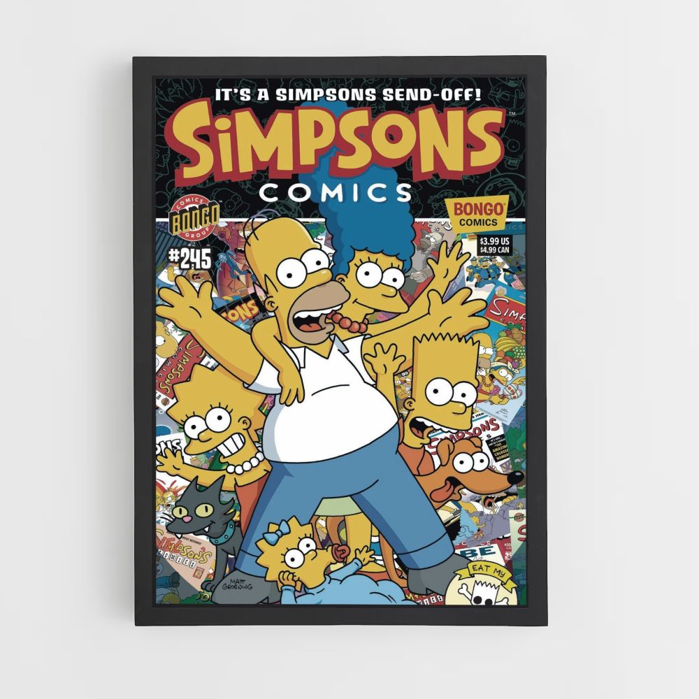 Poster Simpsons Comics