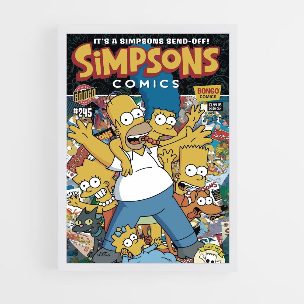 Poster Simpsons Comics