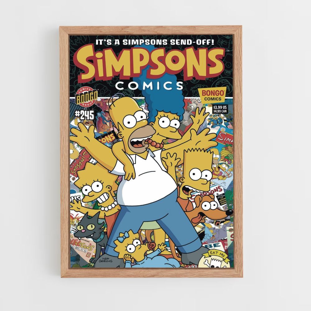 Poster Simpsons Comics