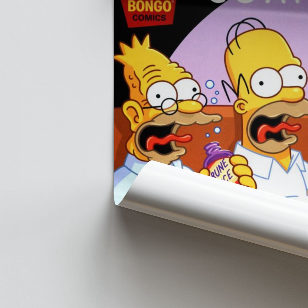 Poster Simpsons Bière