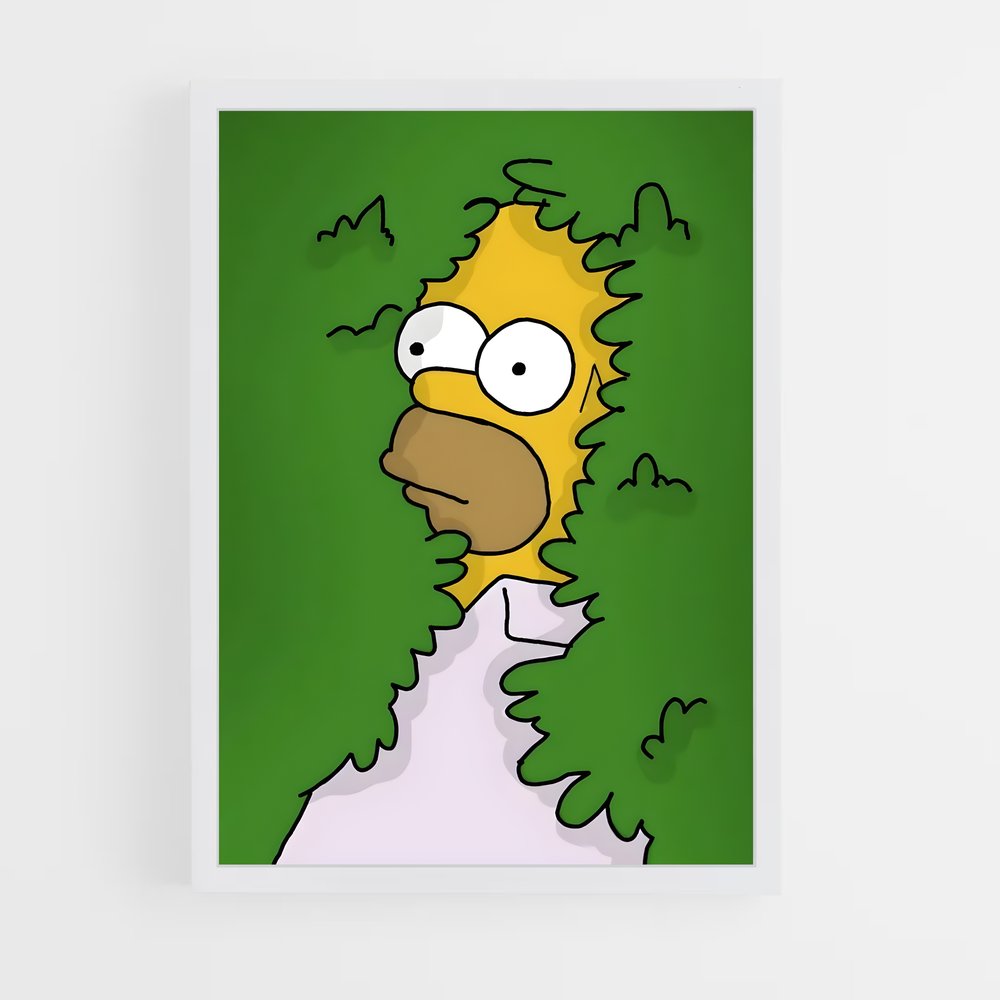 simpsons-9 cadre Blanc