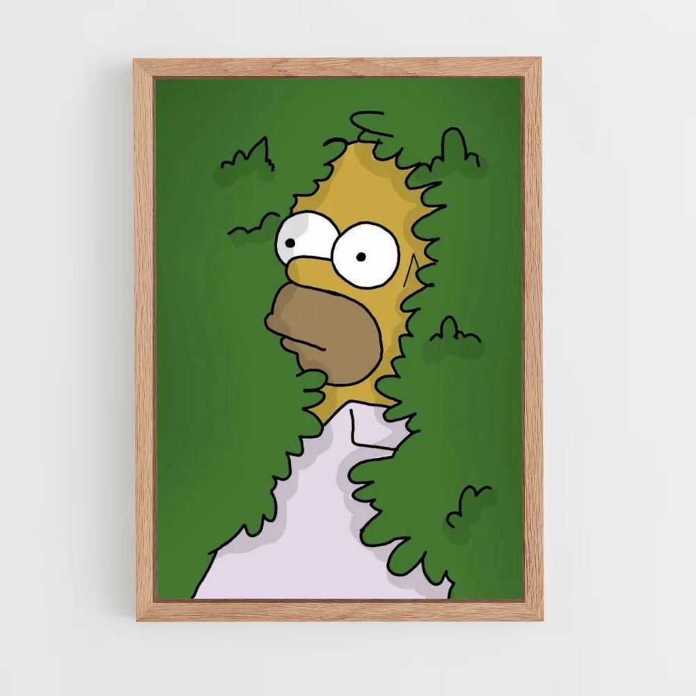 Poster Simpsons Buisson