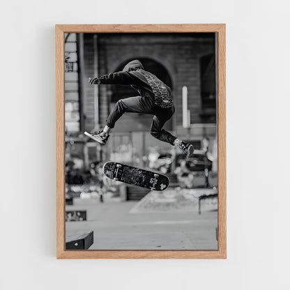 skateboard-13 cadre Bois clair