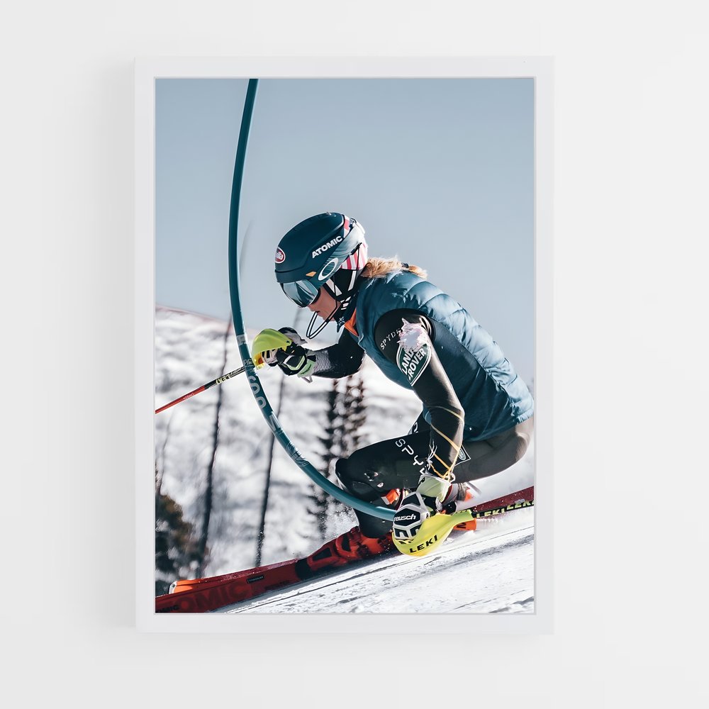 ski-10 cadre Blanc
