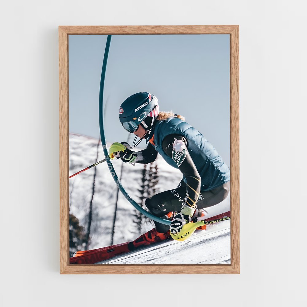 ski-10 cadre Bois clair
