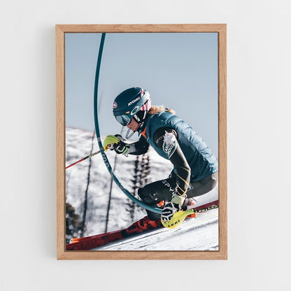 ski-10 cadre Bois clair