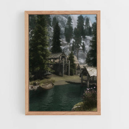 Poster Lac Skyrim