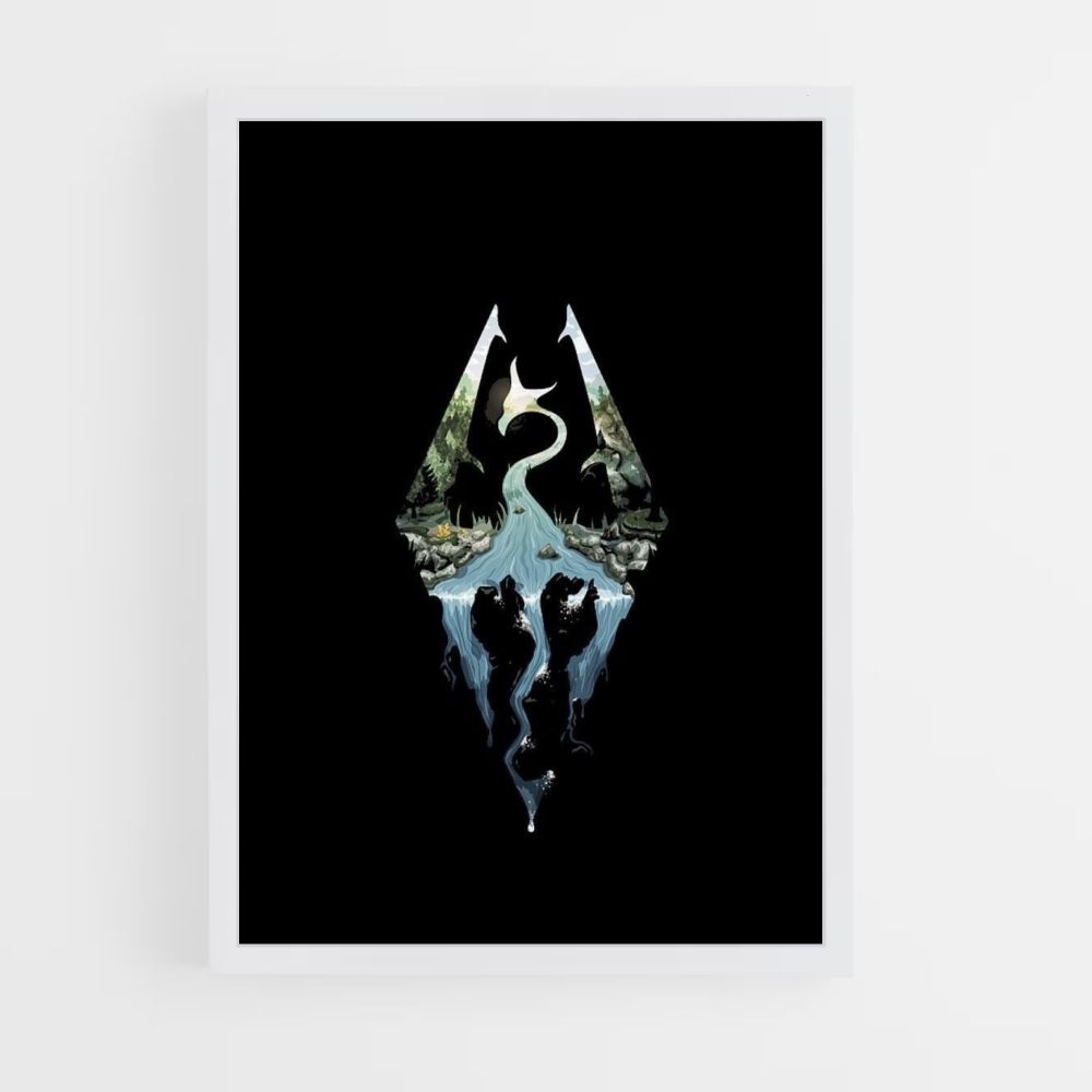 Poster Skyrim Logo