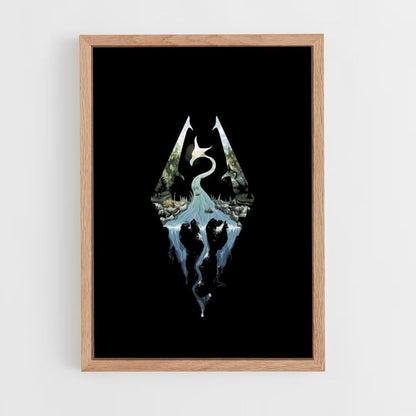 Poster Skyrim Logo