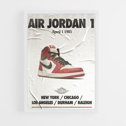 Affiche Air Jordan 1