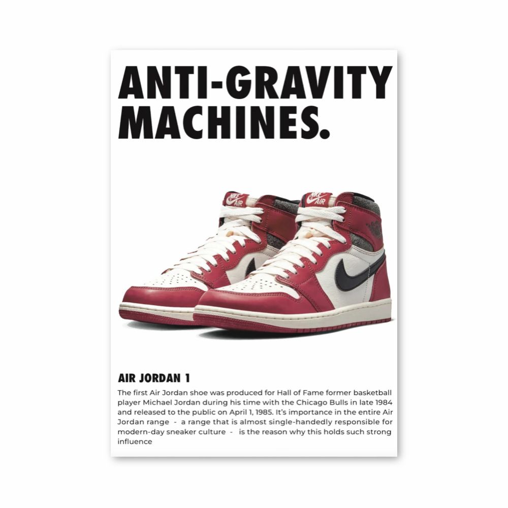 Poster NIke Anti Gravité