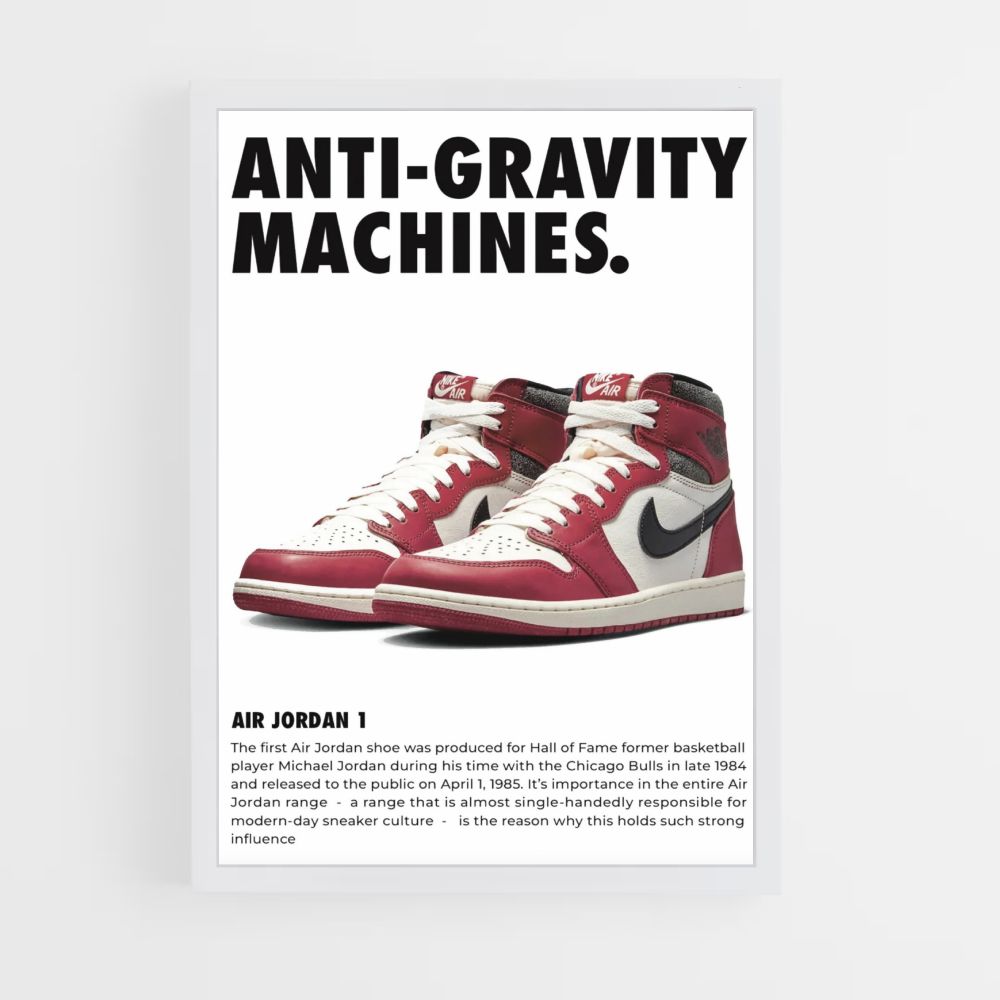 Poster NIke Anti Gravité