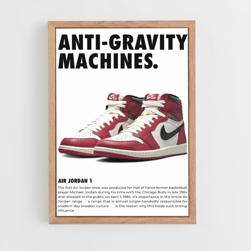 Poster NIke Anti Gravité