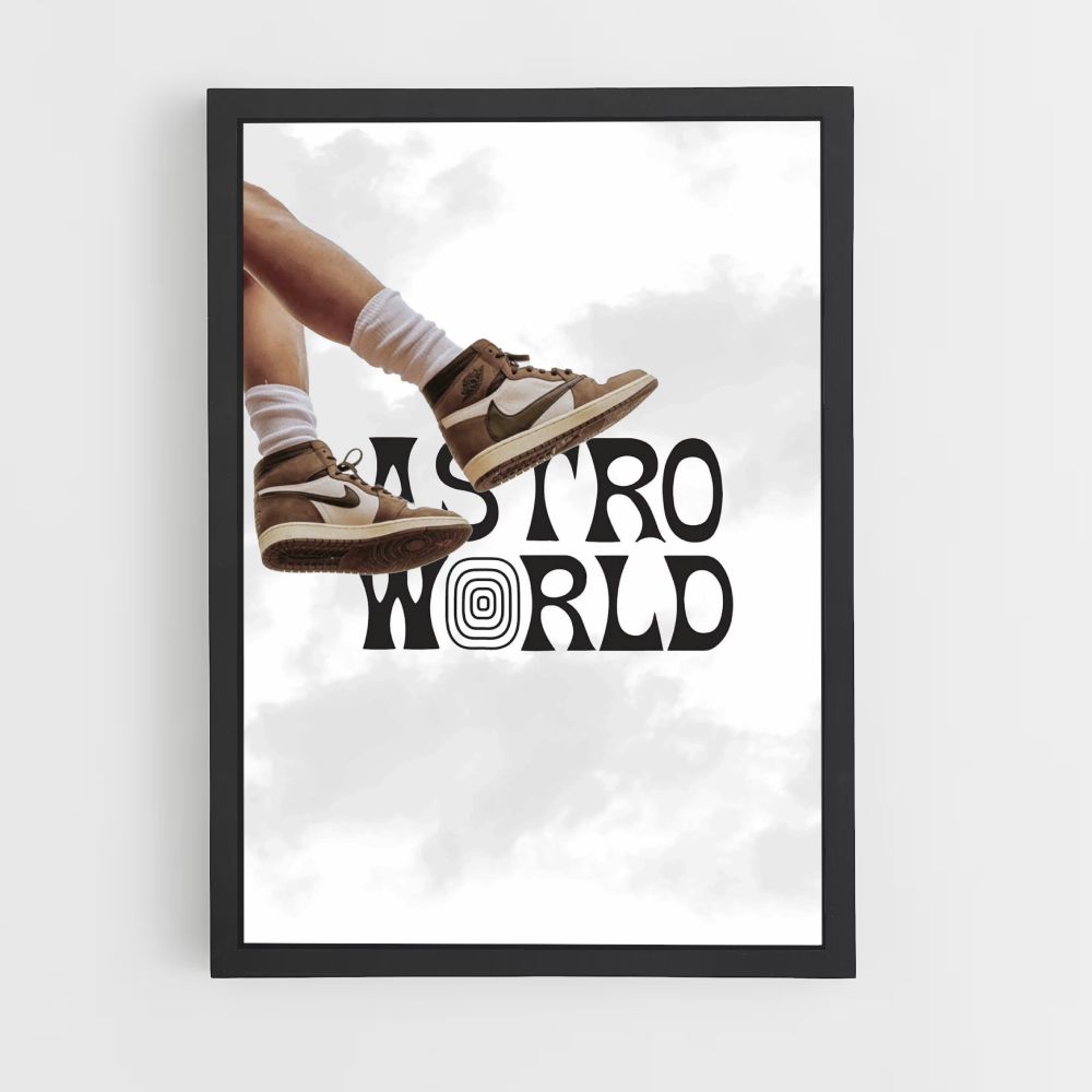 Poster Nike Astro World