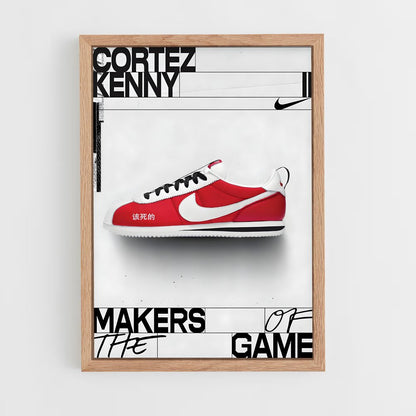 sneakers-28 cadre Bois clair