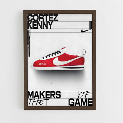 sneakers-28 cadre Bois foncé