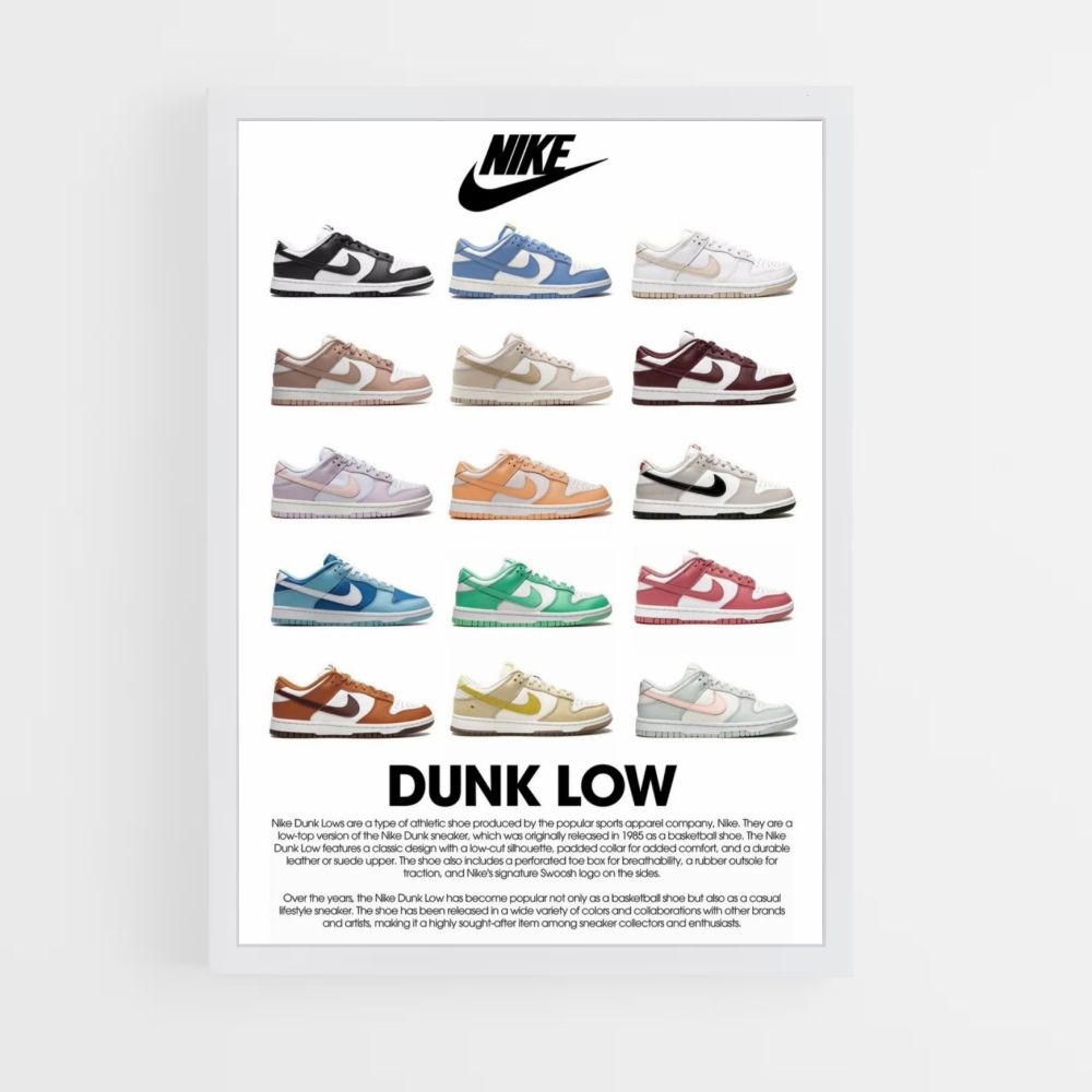 Poster Nike Dunk Low