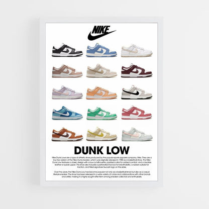 Poster Nike Dunk Low